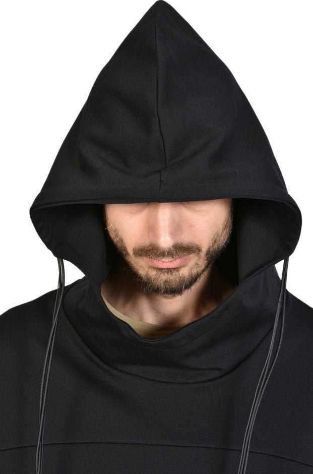 A33M POETI23 Mens Black Sweatshirt