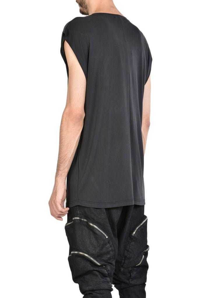 A33M RUTHIE23 Mens black tank top