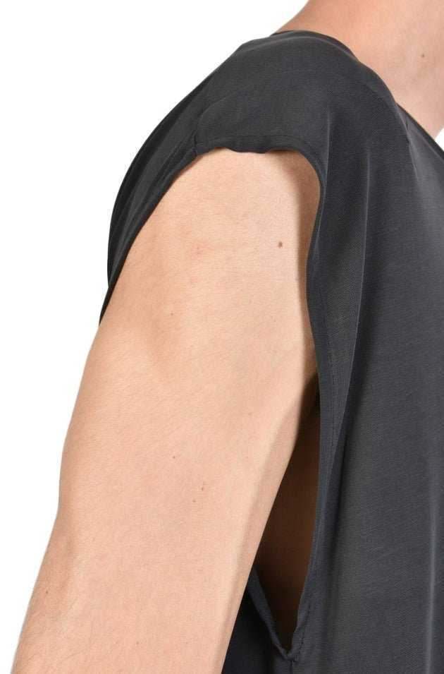 A33M RUTHIE23 Mens black tank top