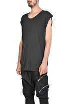 A33M RUTHIE23 Mens black tank top