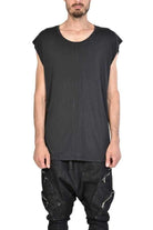 A33M RUTHIE23 Mens black tank top