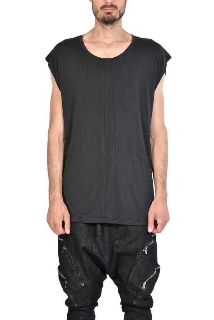 A33M RUTHIE23 Mens black tank top