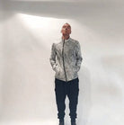 A33O LM17324 Creme Leather Jacket