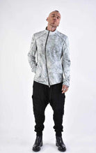 A33O LM17324 Creme Leather Jacket