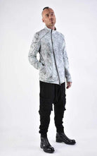 A33O LM17324 Creme Leather Jacket