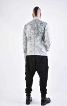 A33O LM17324 Creme Leather Jacket