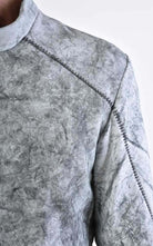 A33O LM17324 Creme Leather Jacket