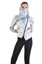 A33O LM17324D Creme Leather Jacket