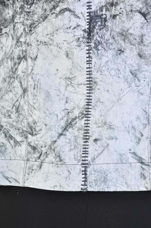 A33O LM17324D Creme Leather Jacket