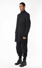 A33P LM23825 COAT Regular Woven Cloth Black