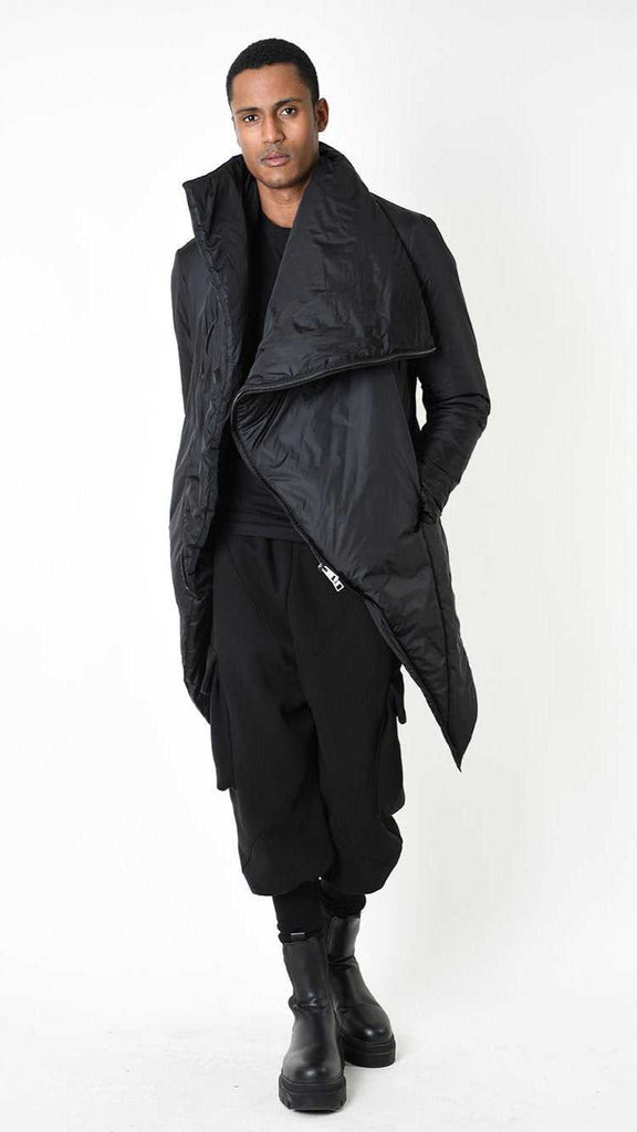 A33P LM24025 DOWN JACKET Comfort Nylon 180gr. Black 328 Coats & Jackets Fall Winter 2024|25 Man LA HAINE INSIDE US TEPHRA