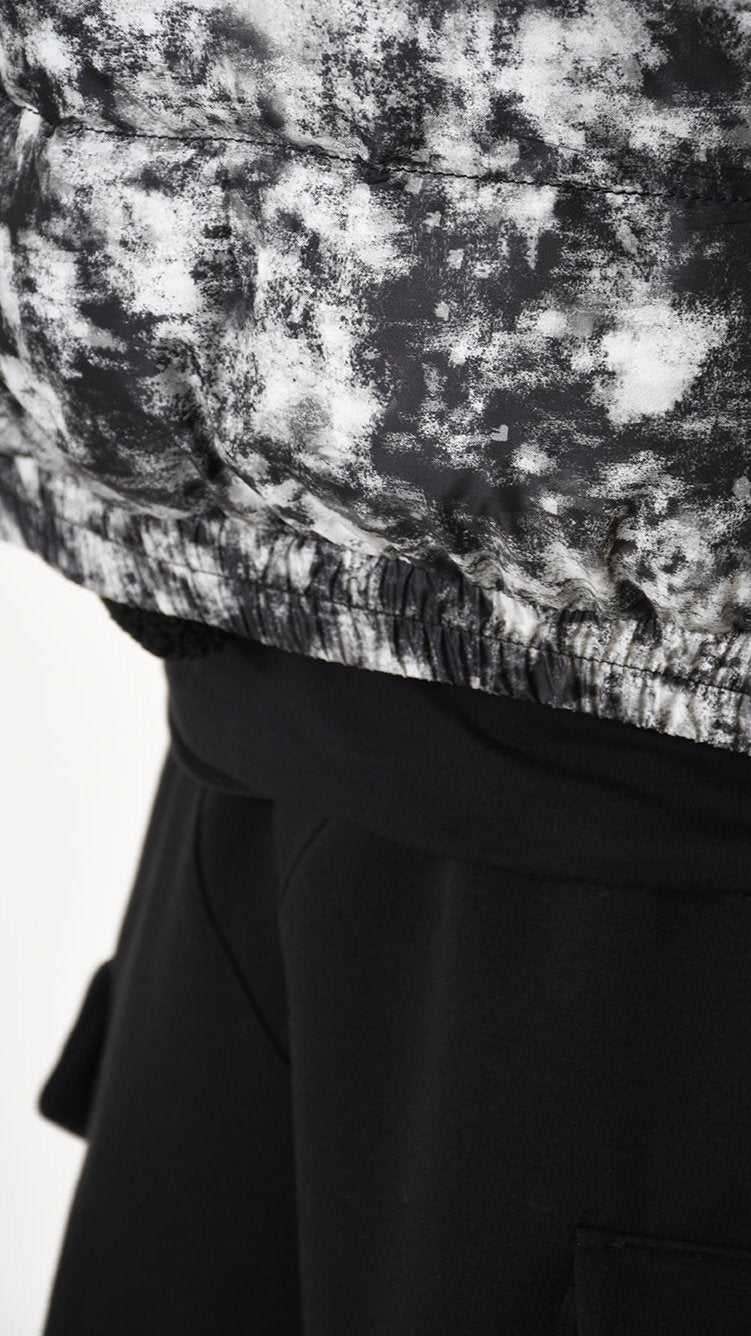 A33P LM24125 DOWN JACKET Regular Nylon & Faux Fur Marmo