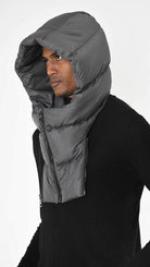 A33P LM26025 DOWN JACKET Long Nylon 360gr. + Removable Neckline Fango