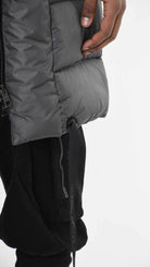 A33P LM26025 DOWN JACKET Long Nylon 360gr. + Removable Neckline Fango