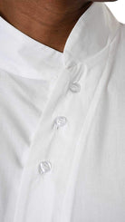 A33R LM22625 SHIRT Regular Long Cotton Stretch White