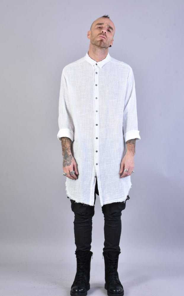 A33V LM080 Gauze Long Shirt.