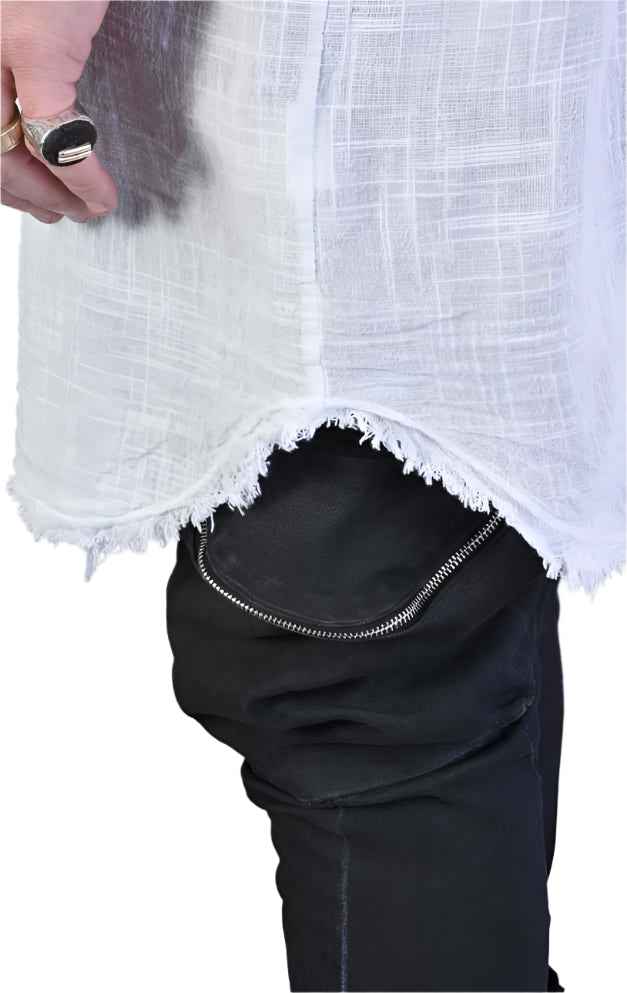 A33V LM080 Gauze Long Shirt