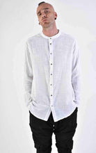A33V LM11824 SHIRT Regular Gauze Cotton Dyed Hot White