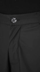 A33Z LM14725 TROUSER Cargo Rubberized Technical Fabric﻿ Black