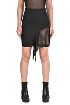 A34B ALEXIA23 BLACK Techno Stretch Skirt