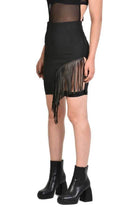 A34B ALEXIA23 BLACK Techno Stretch Skirt