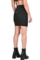 A34B ALEXIA23 BLACK Techno Stretch Skirt