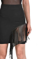 A34B ALEXIA23 BLACK Techno Stretch Skirt