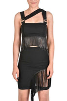 A34B AZURE23 BLACK techno stretch top