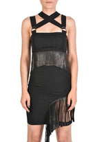 A34B AZURE23 BLACK techno stretch top