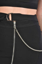 A34B BRIANA23 BLACK Stretch Skirt