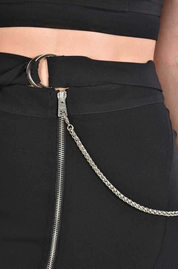 A34B BRIANA23 BLACK Stretch Skirt