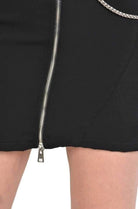 A34B BRIANA23 BLACK Stretch Skirt