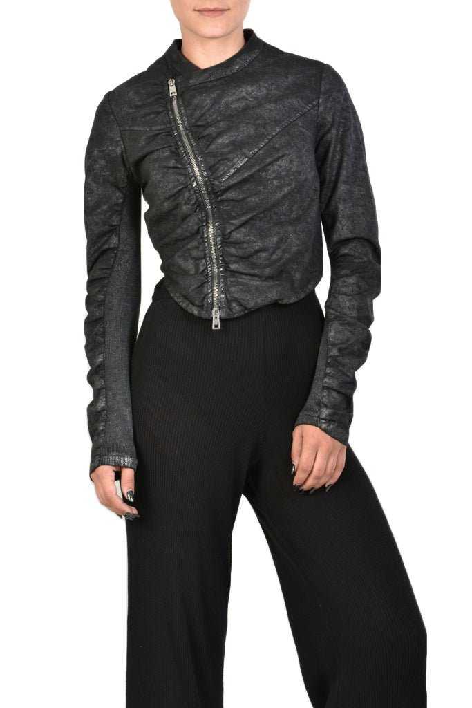 A34B ELFRIDA23 BLACK jacket woman.