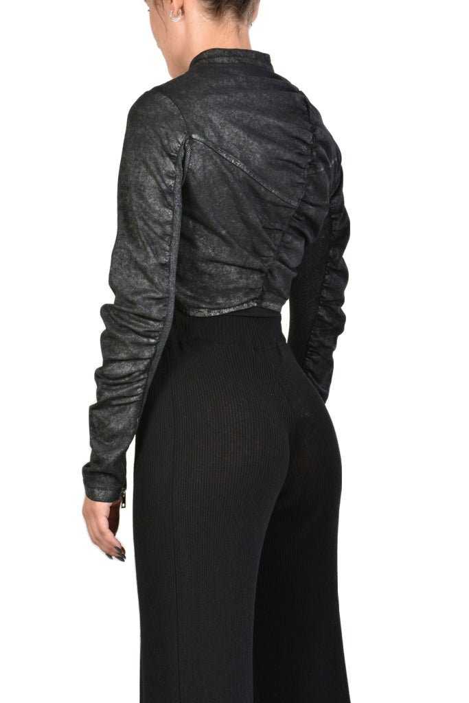 A34B ELFRIDA23 BLACK jacket woman.