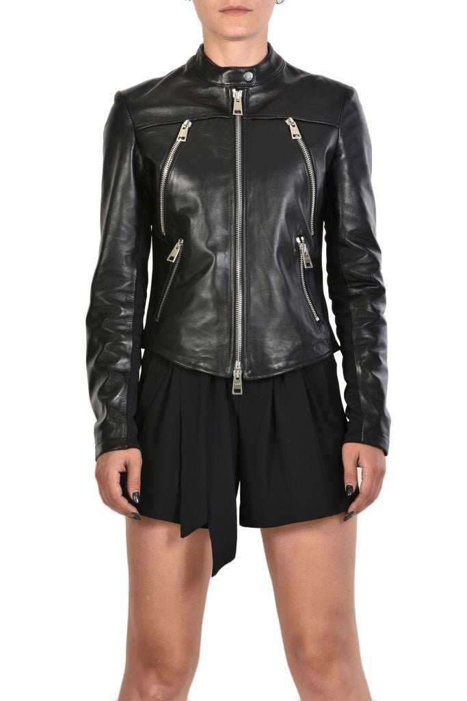 A34B LIRA23 BLACK Jackets Woman.