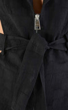 A34B LW68124 Dress Woven Cotton Black