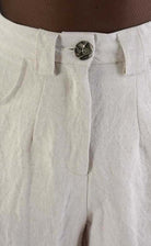 A34B LW70224 Trouser Linen Viscose Sand