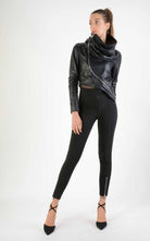 A34B LW70424 Leather Jacket Nappa Black