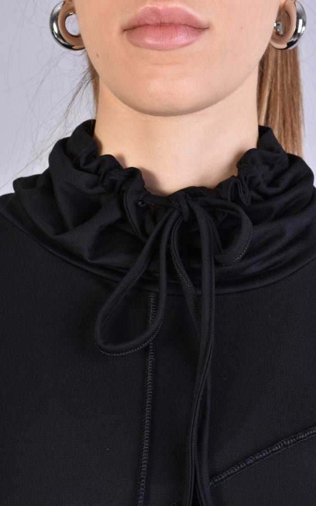 A34J LW636 BLACK Top Woman