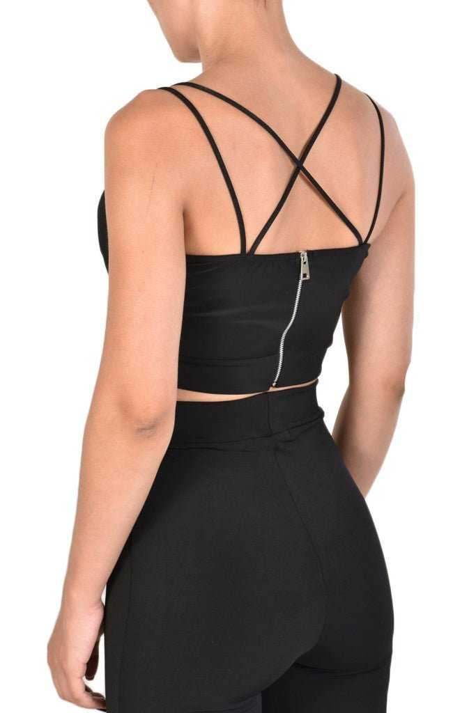 A34J PEONY23 BLACK Top