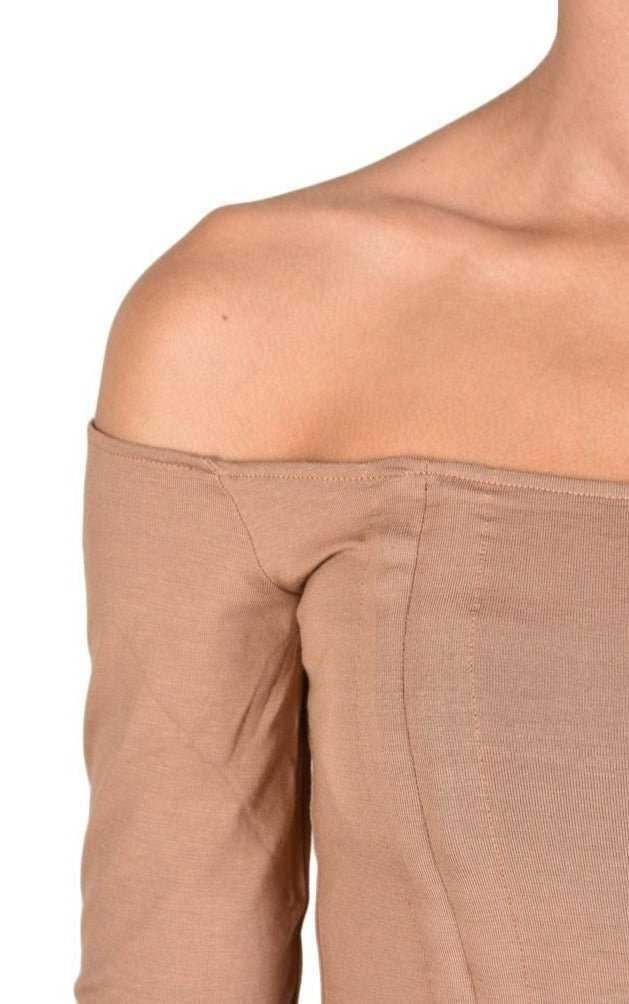 A34J SUSAN23 BEIGE Top woman