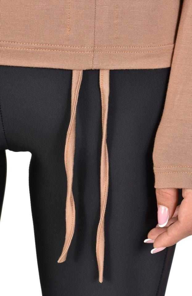 A34J SUSAN23 BEIGE Top woman