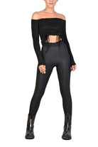 A34J SUSAN23 BLACK Top Woman