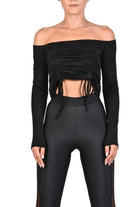 A34J SUSAN23 BLACK Top Woman