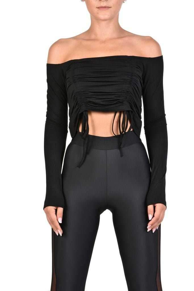 A34J SUSAN23 BLACK Top Woman