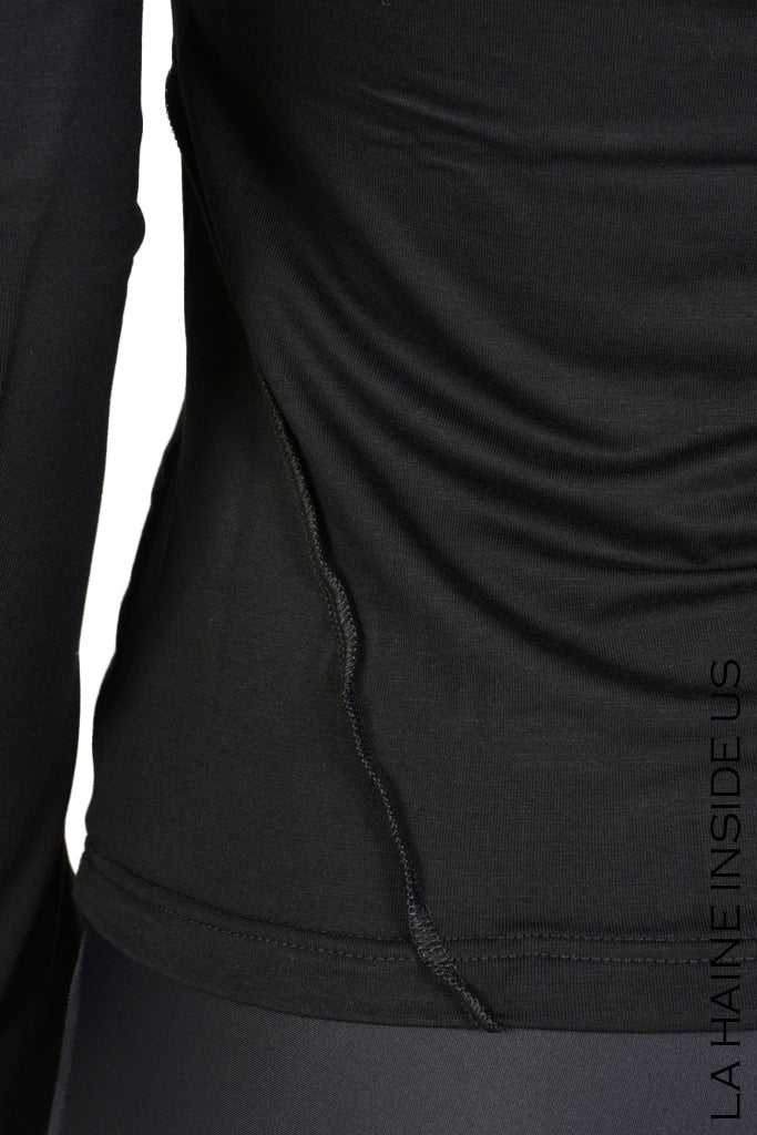 A34J SUSAN23 BLACK Top Woman