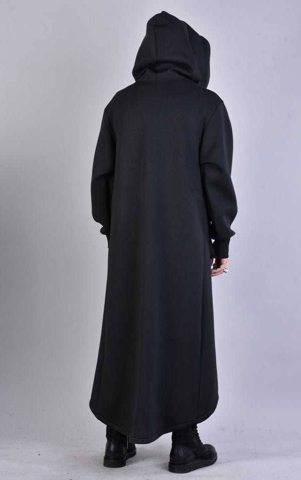 A34M LW62323 BLACK Long Scuba Coat