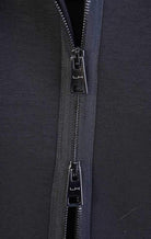 A34M LW62323 BLACK Long Scuba Coat woman