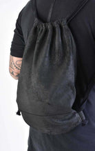 A34O LW76024 Black Leather Bag