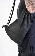 A34O LW76024 Black Leather Bag